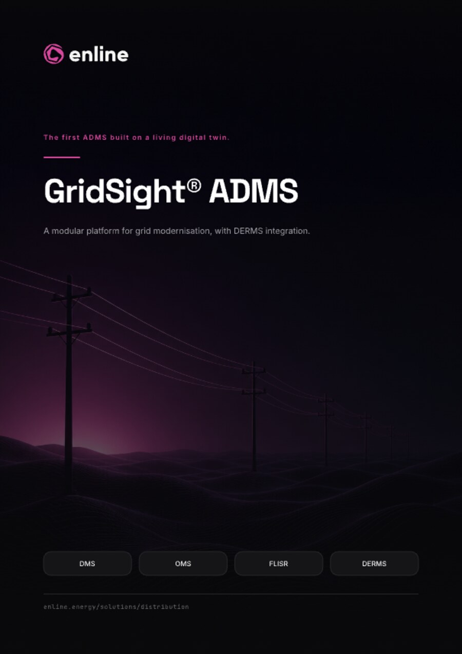 GridSight ADMS brochure cover